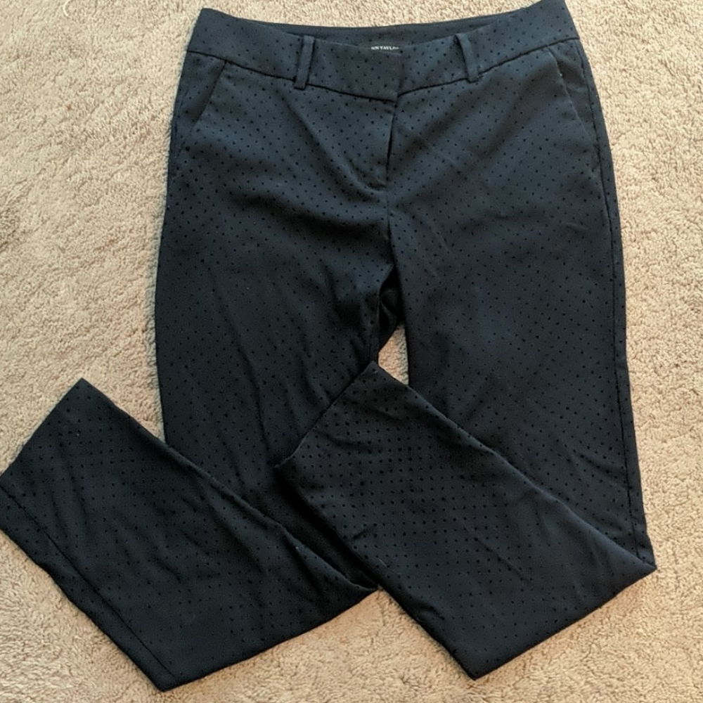 Navy pants from Ann Taylor